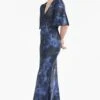 Mae Gown - Deep Ocean Bouquet -SACHIN & BABI Shop R251G25 405 2
