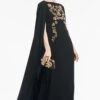 Vittoria Gown - Black 2 Vittoria Gown - Black -SACHIN & BABI Shop R251G39 001 2