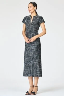 EMBELLISHED LIZ DRESS - OBSIDIAN FROST -SACHIN & BABI Shop R261D07 001 3