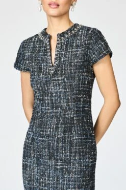 EMBELLISHED LIZ DRESS - OBSIDIAN FROST -SACHIN & BABI Shop R261D07 001 4