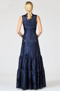CELLA GOWN - DEEP OCEAN -SACHIN & BABI Shop R261G04 411 5