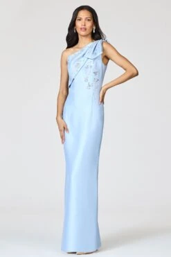 EMBELLISHED OLIVIA GOWN - GLACIAL BLUE -SACHIN & BABI Shop R261G09 454 4