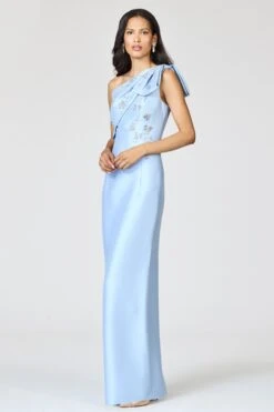 EMBELLISHED OLIVIA GOWN - GLACIAL BLUE -SACHIN & BABI Shop R261G09 454 5