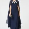 EMBELLISHED COLLEEN GOWN - MIDNIGHT -SACHIN & BABI Shop R261G11 410 2