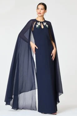 EMBELLISHED COLLEEN GOWN - MIDNIGHT 13 EMBELLISHED COLLEEN GOWN - MIDNIGHT -SACHIN & BABI Shop R261G11 410 7