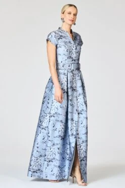 MARTA GOWN - ICED CHERRY BLOSSOM -SACHIN & BABI Shop R261G33 450 4