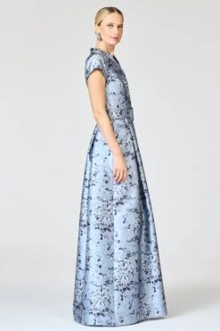 MARTA GOWN - ICED CHERRY BLOSSOM -SACHIN & BABI Shop R261G33 450 5