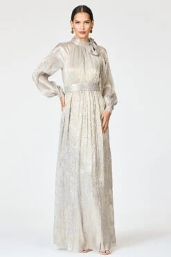 METALLIC VERA GOWN - METALLIC -SACHIN & BABI Shop R261G34 040