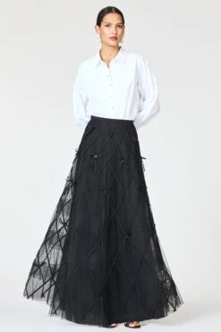 ROBIN SKIRT - BLACK -SACHIN & BABI Shop R261S01 001 4 1