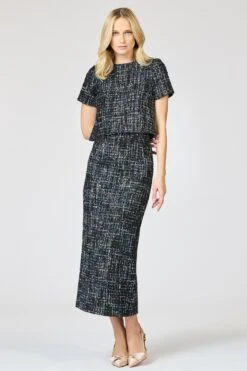 ADORA SKIRT - OBSIDIAN FROST -SACHIN & BABI Shop R261S03 001 7