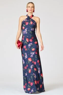 LAURANT GOWN - MIDNIGHT JARDIN 10 LAURANT GOWN - MIDNIGHT JARDIN -SACHIN & BABI Shop R262G21 418