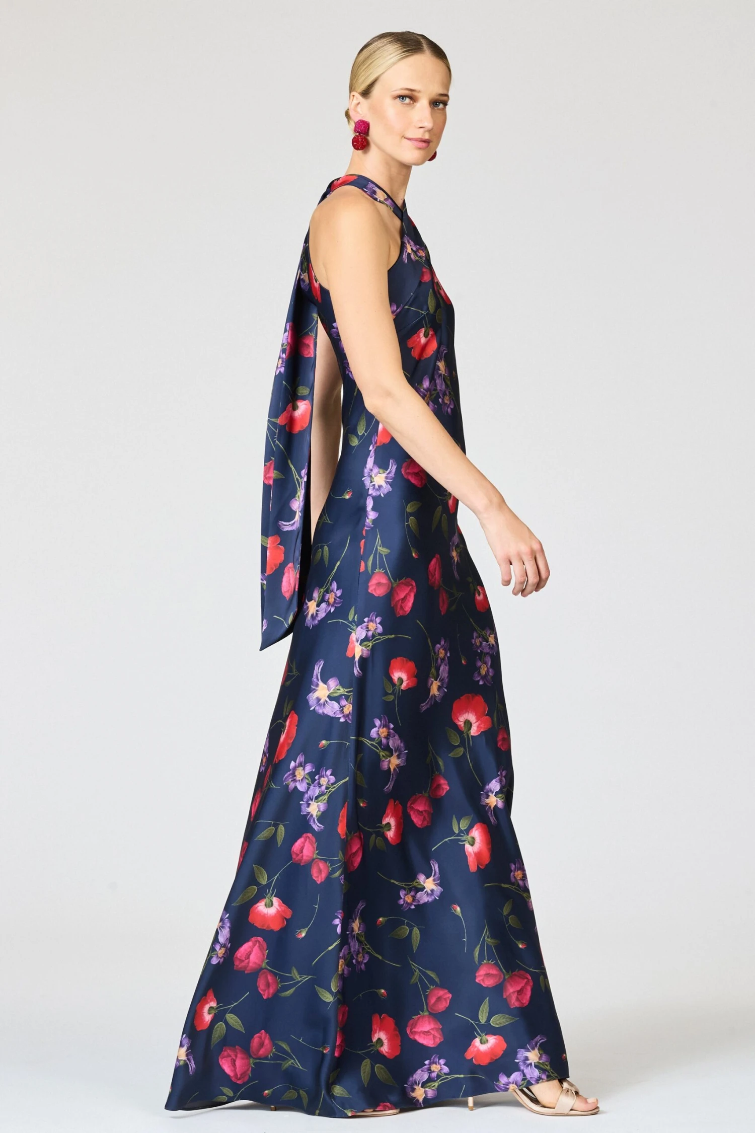 LAURANT GOWN - MIDNIGHT JARDIN 7 LAURANT GOWN - MIDNIGHT JARDIN - Image 5