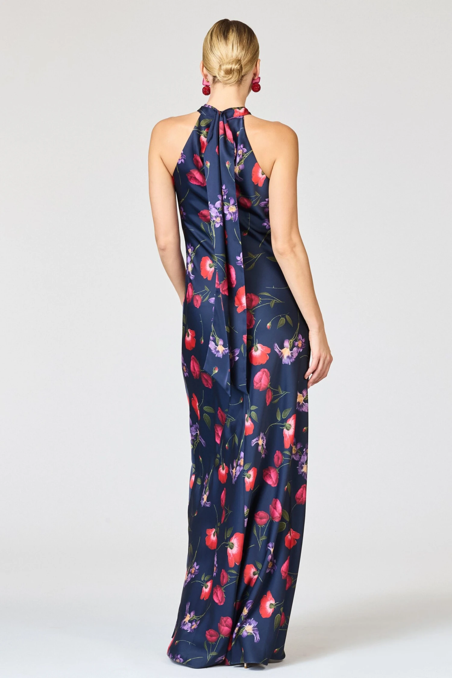 LAURANT GOWN - MIDNIGHT JARDIN 8 LAURANT GOWN - MIDNIGHT JARDIN - Image 6