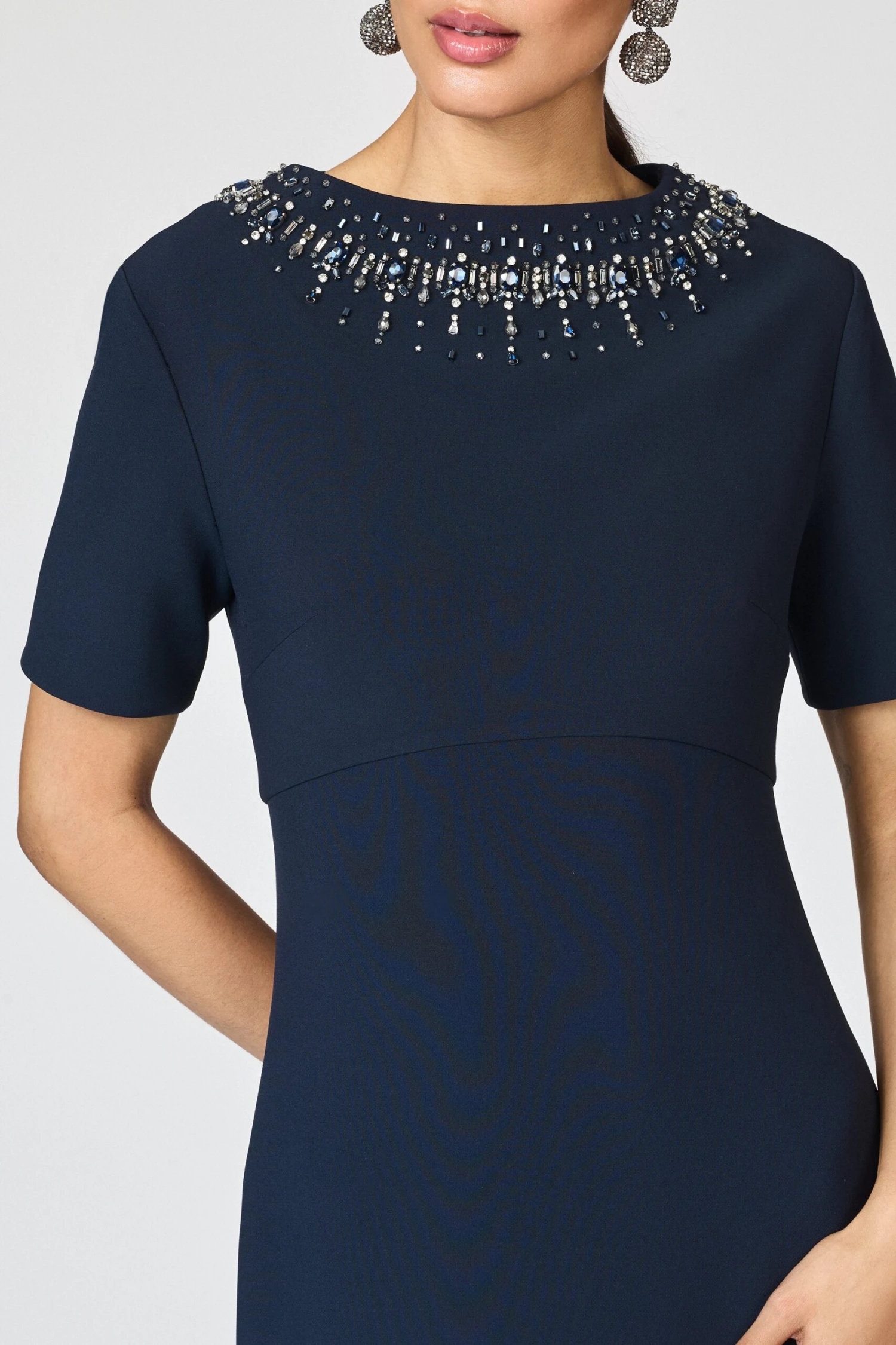 EMBELLISHED FRANCA GOWN - MIDNIGHT 5 EMBELLISHED FRANCA GOWN - MIDNIGHT - Image 3