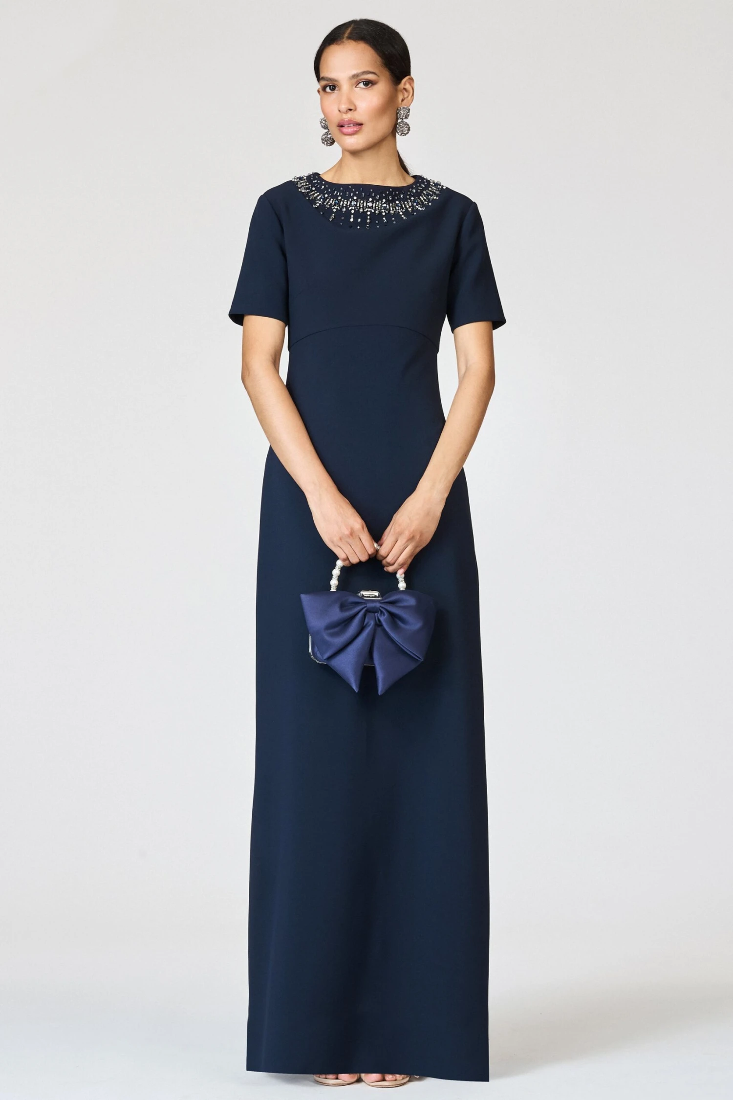 EMBELLISHED FRANCA GOWN - MIDNIGHT 3 EMBELLISHED FRANCA GOWN - MIDNIGHT