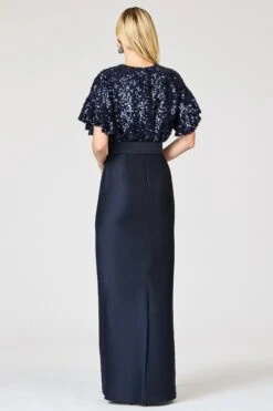 MARLENE GOWN - MIDNIGHT 11 MARLENE GOWN - MIDNIGHT -SACHIN & BABI Shop R262G39 410 5