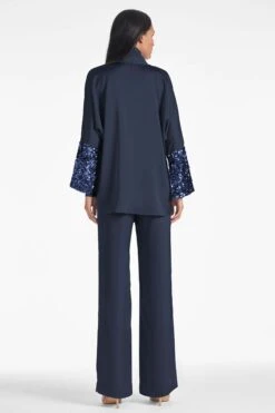 Reid Top - Midnight -SACHIN & BABI Shop REIDTOP BRIPANT MIDNIGHT BACK