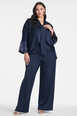 Reid Top - Midnight -SACHIN & BABI Shop REIDTOP MIDNIGHT FRONT2