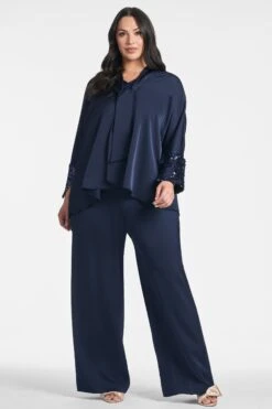 Reid Top - Midnight -SACHIN & BABI Shop REIDTOP MIDNIGHT FRONT3