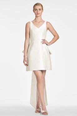 Rosie Dress - Ivory -SACHIN & BABI Shop ROSIEDRESS IVORY FRONT2