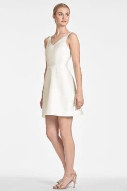 Rosie Dress - Ivory -SACHIN & BABI Shop ROSIEDRESS IVORY SIDE2