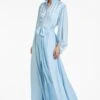 Beatrix Gown - Chambray Blue