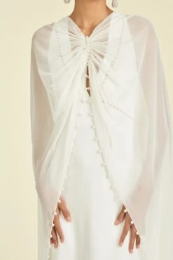 Arabella Cape - Off White