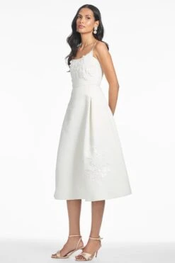 EMBELLISHED AUDRA DRESS - IVORY -SACHIN & BABI Shop S251B08 103 3