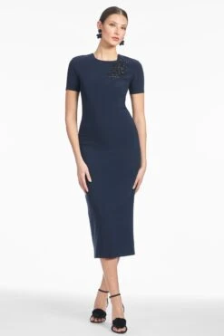 EMBELLISHED TAMARA DRESS - MIDNIGHT -SACHIN & BABI Shop S251D41 401 3