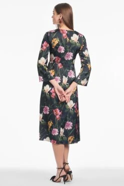 ALEXA DRESS - DARK MIDNIGHT GARDEN -SACHIN & BABI Shop S251D43 413 6