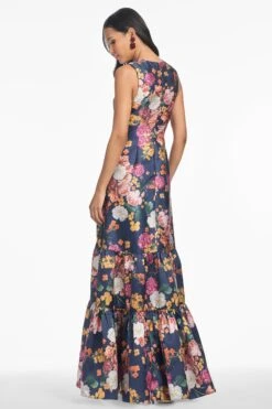 RORI GOWN - MIDNIGHTS MAGIC BLOOMS -SACHIN & BABI Shop S251G06 414 4