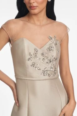 BETSY GOWN - PEWTER -SACHIN & BABI Shop S251G17 250 6