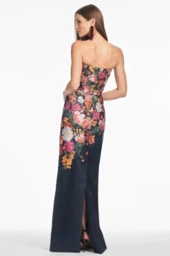 EMBELLISHED SABINE GOWN - MIDNIGHTS MAGIC BLOOMS 10 EMBELLISHED SABINE GOWN - MIDNIGHTS MAGIC BLOOMS -SACHIN & BABI Shop S251G44 414 6