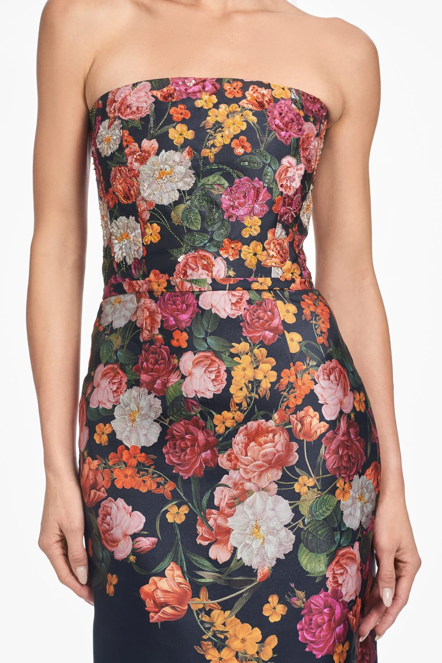 EMBELLISHED SABINE GOWN - MIDNIGHTS MAGIC BLOOMS 4 EMBELLISHED SABINE GOWN - MIDNIGHTS MAGIC BLOOMS - Image 2