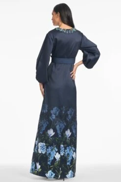 OLYMPIA GOWN - NIGHT SKY PRIMA GARDEN 9 OLYMPIA GOWN - NIGHT SKY PRIMA GARDEN -SACHIN & BABI Shop S251G46 412 5