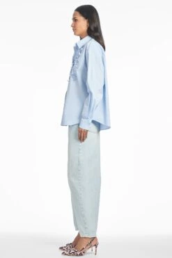 VIOLA TOP - GLACIAL BLUE -SACHIN & BABI Shop S251T07 454 2