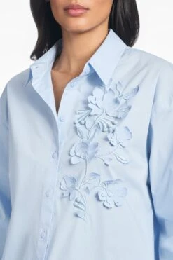 VIOLA TOP - GLACIAL BLUE -SACHIN & BABI Shop S251T07 454 5