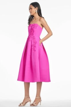 EVIE DRESS - CERISE -SACHIN & BABI Shop S252D34 670 1