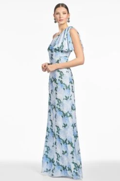 CHELSEA GOWN - GLACIAL PEONIES -SACHIN & BABI Shop S252G28 458 3