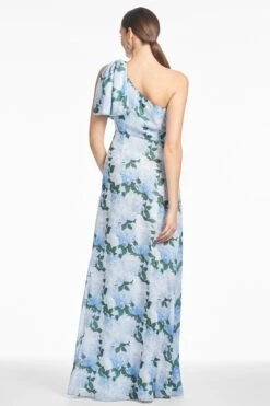 CHELSEA GOWN - GLACIAL PEONIES -SACHIN & BABI Shop S252G28 458 4
