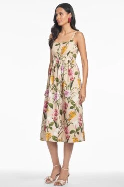 OLENA DRESS - FRENCH BRISTRE BLOSSOMS -SACHIN & BABI Shop S253D22 266 3