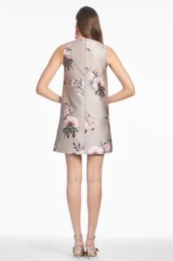 UMA DRESS - PEWTER ENGLISH ROSE 11 UMA DRESS - PEWTER ENGLISH ROSE -SACHIN & BABI Shop S253D23 251 4