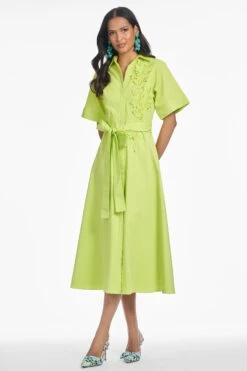 WILLOW DRESS - PERIDOT 11 WILLOW DRESS - PERIDOT -SACHIN & BABI Shop S253D29 321 3