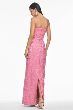 SOPHIA GOWN - ROSE PINK -SACHIN & BABI Shop S253G39 693 4