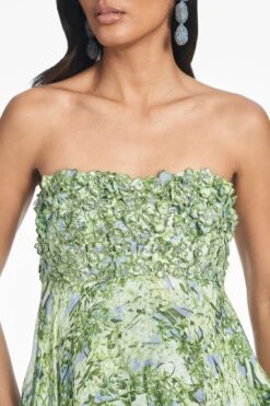 AMES GOWN - PERIDOT BOUQUET -SACHIN & BABI Shop S253G42 334 7
