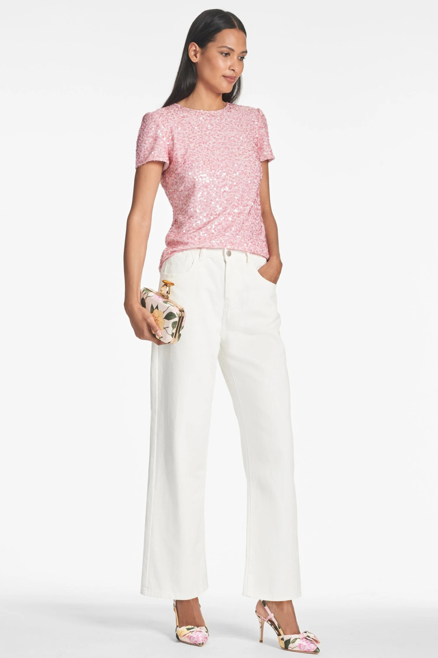 Veronica Top - Petal Pink 4 Veronica Top - Petal Pink - Image 2