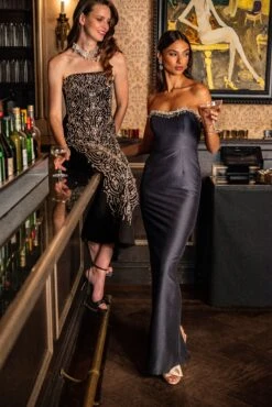 Lucille Gown - Black -SACHIN & BABI Shop SBHOLIDAYRAWBEST0790 Edit