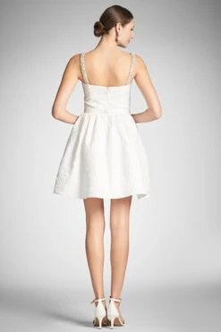 Serena Dress - Ivory -SACHIN & BABI Shop SERENADRESS IVORY BACK