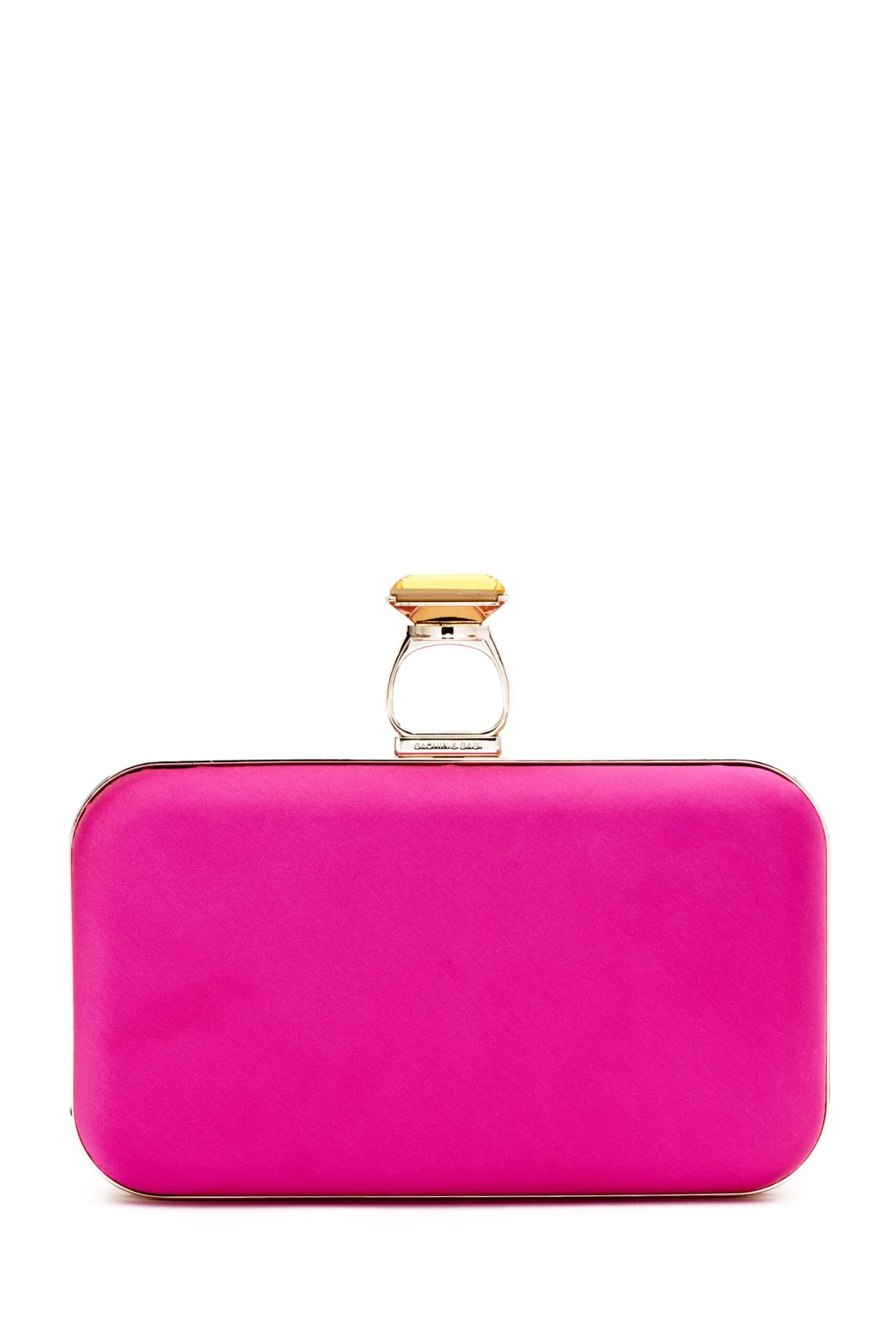 On The Rocks Clutch - Cerise 3 On The Rocks Clutch - Cerise