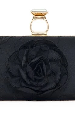 ON THE ROCKS WITH ROSE CLUTCH - BLACK -SACHIN & BABI Shop SHOT 02 006 b7f5383b 0b25 4f30 bd54 12b954275e88